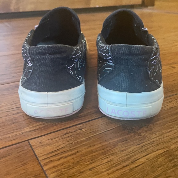 Lacoste gator outline slip on sneaker vintage - Picture 5 of 7